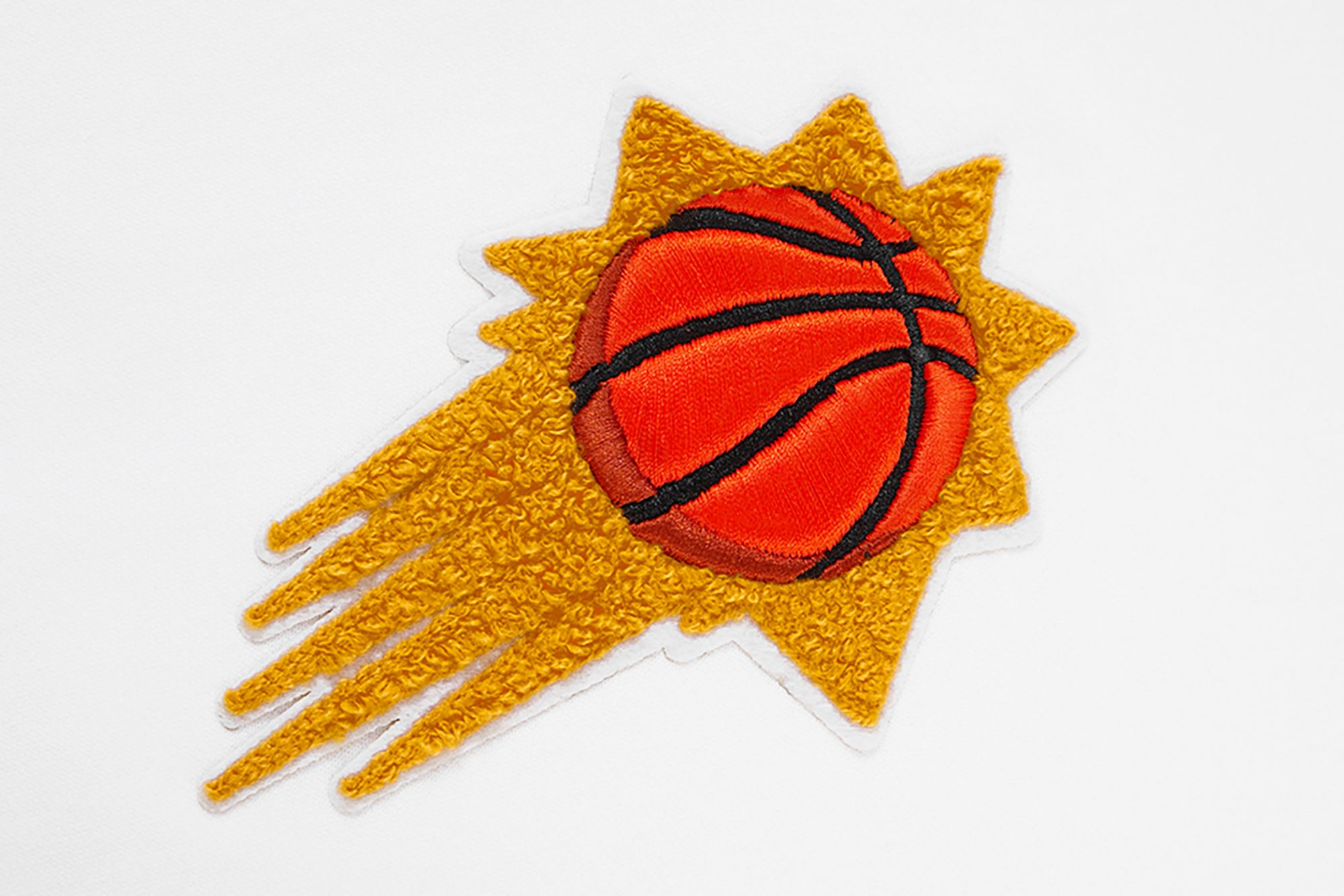 Pro Standard Women's Phoenix Suns White Cropped Fleece Pullover Hoodie product image