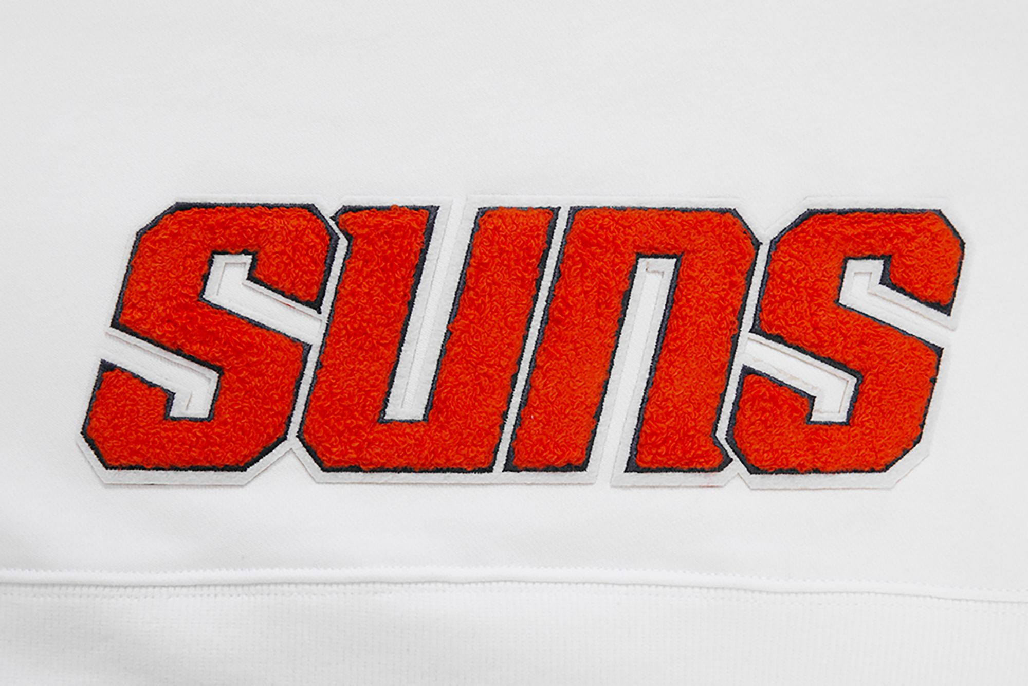 Pro Standard Women's Phoenix Suns White Cropped Fleece Pullover Hoodie product image