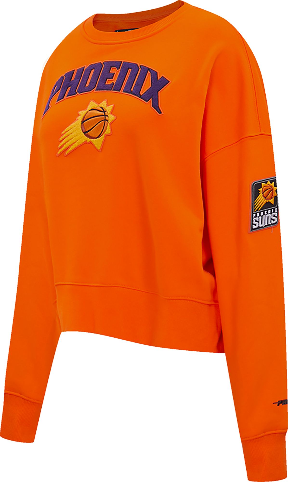Pro Standard Women's Phoenix Suns Orange Fleece Crewneck Sweater product image