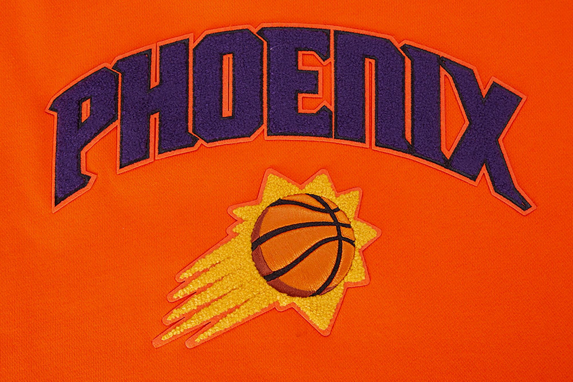 Pro Standard Women's Phoenix Suns Orange Fleece Crewneck Sweater product image