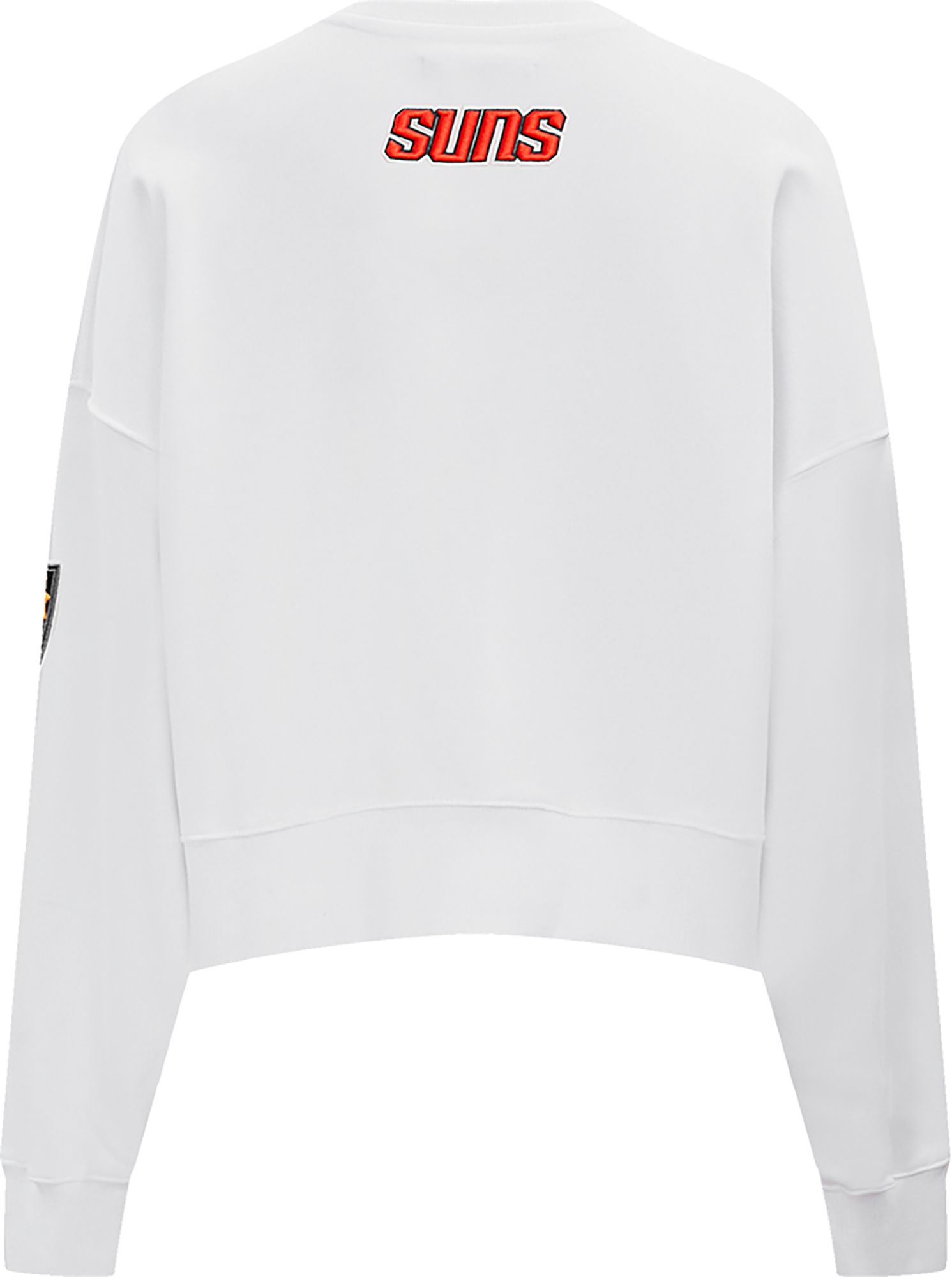 Pro Standard Women's Phoenix Suns White Fleece Crewneck Sweater product image