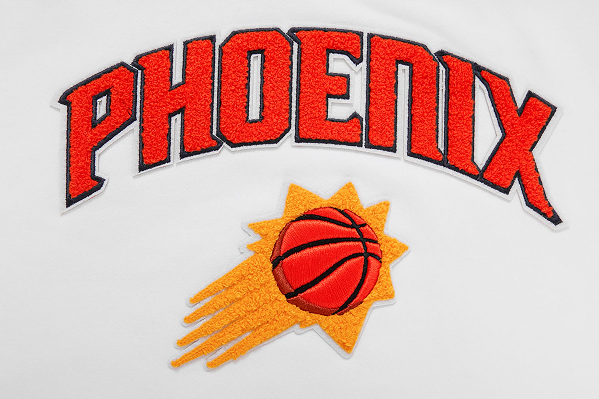 Pro Standard Women's Phoenix Suns White Fleece Crewneck Sweater product image