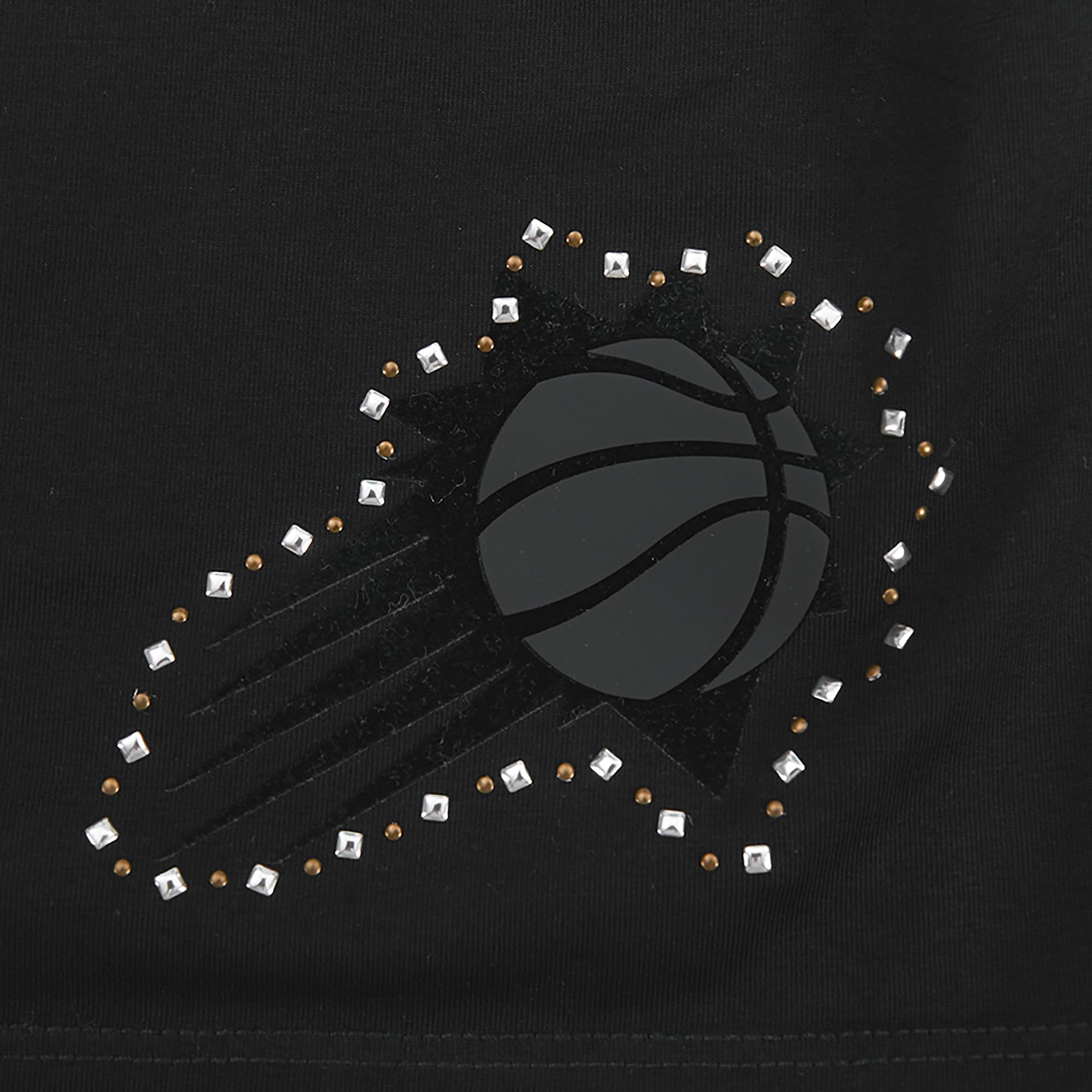 Pro Standard Women's Phoenix Suns Black Renegade Boxy Long Sleeve Shirt product image