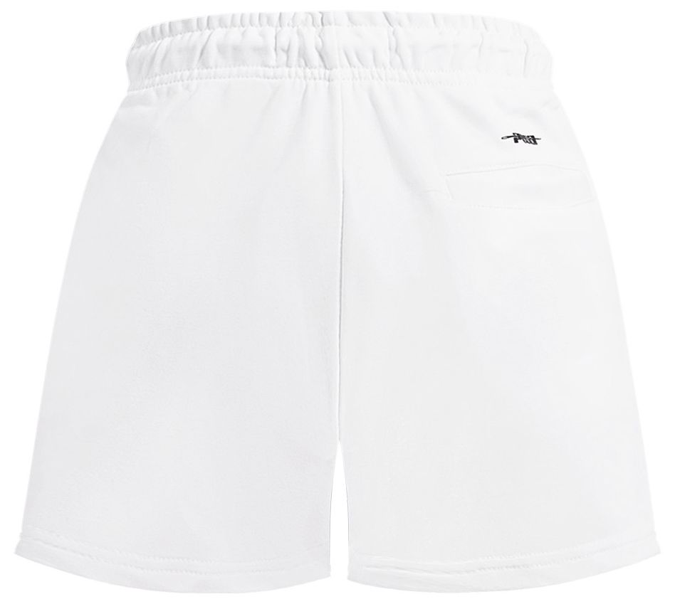 Pro Standard Women's Phoenix Suns White Classic Fleece Shorts product image