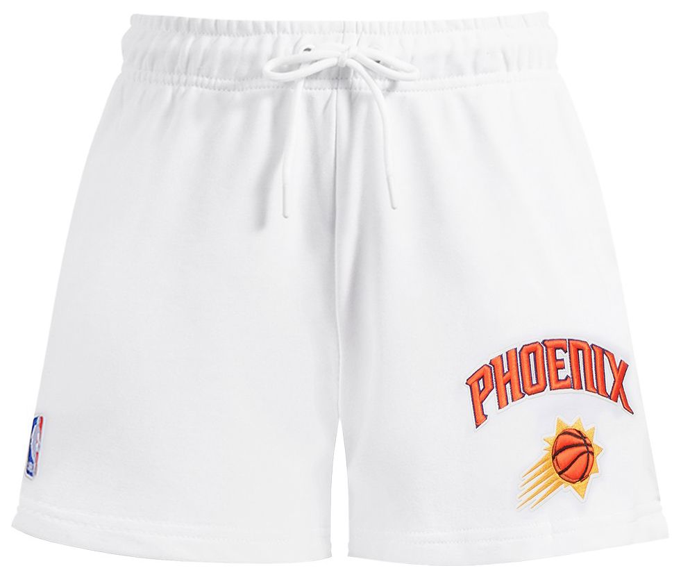 Pro Standard Women's Phoenix Suns White Classic Fleece Shorts product image