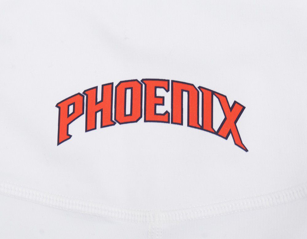 Pro Standard Women's Phoenix Suns White Classic Cotton Bike Shorts product image
