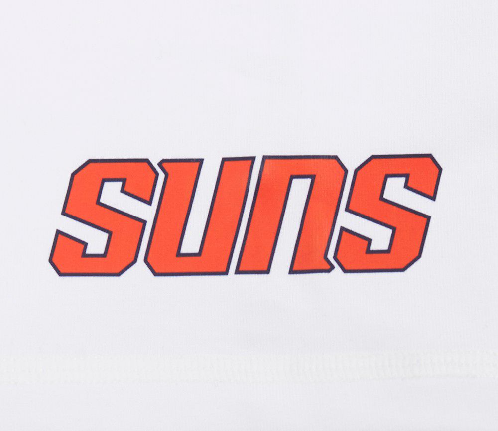 Pro Standard Women's Phoenix Suns White Classic Cotton Bike Shorts product image