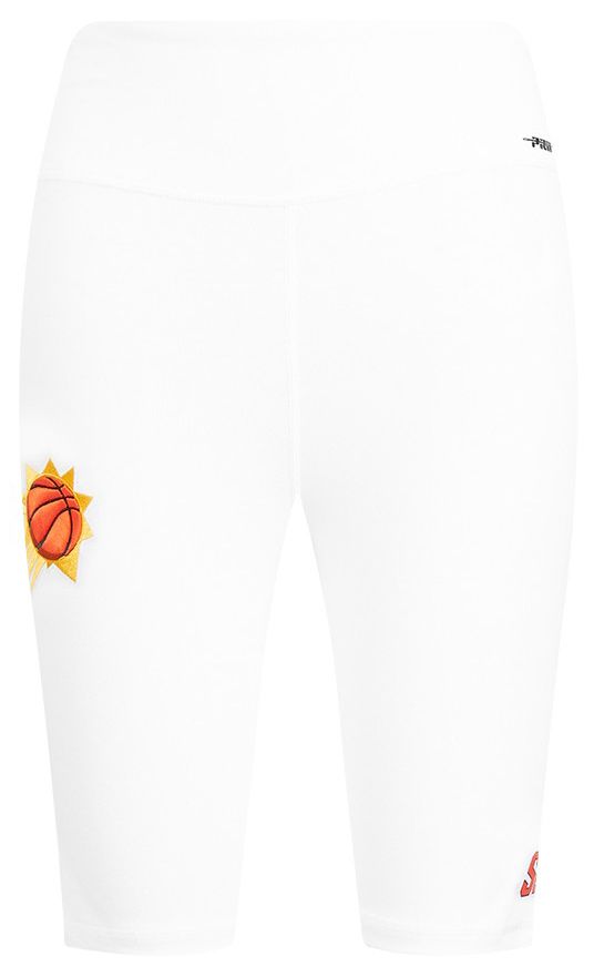 Pro Standard Women's Phoenix Suns White Classic Cotton Bike Shorts product image