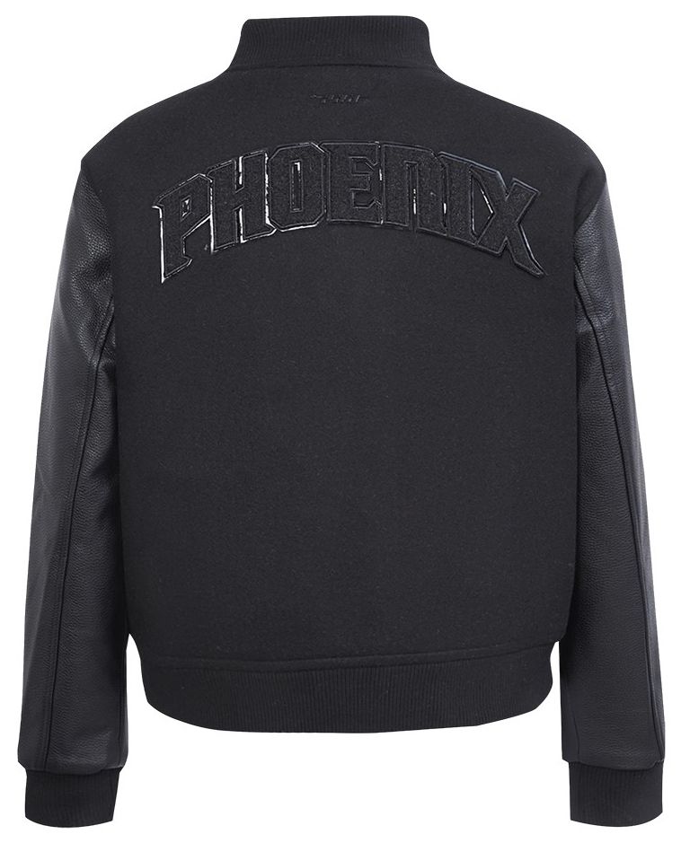 Pro Standard Women's Phoenix Suns Black Classic Wool Varsity Jacket product image