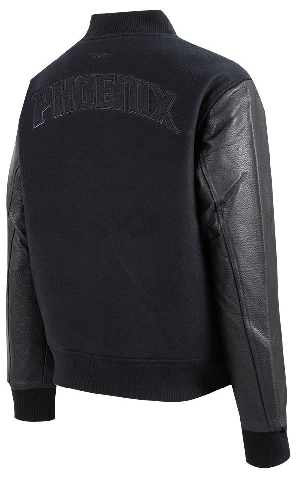 Pro Standard Women's Phoenix Suns Black Classic Wool Varsity Jacket product image