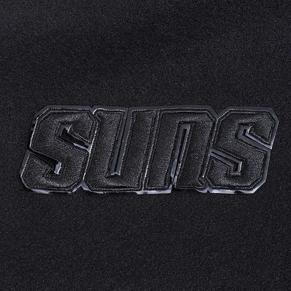 Pro Standard Women's Phoenix Suns Black Classic Wool Varsity Jacket product image