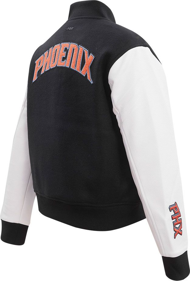 Pro Standard Women's Phoenix Suns Black Wool Varsity Jacket product image