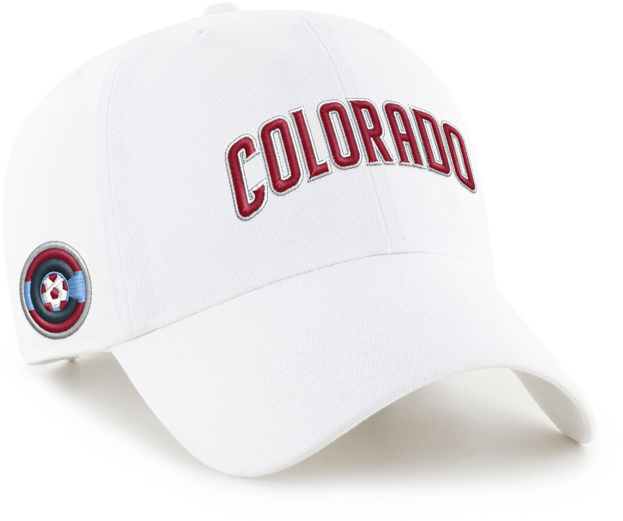 '47 Adult Colorado Rapids White 2Hit Clean Up Adjustable Hat product image