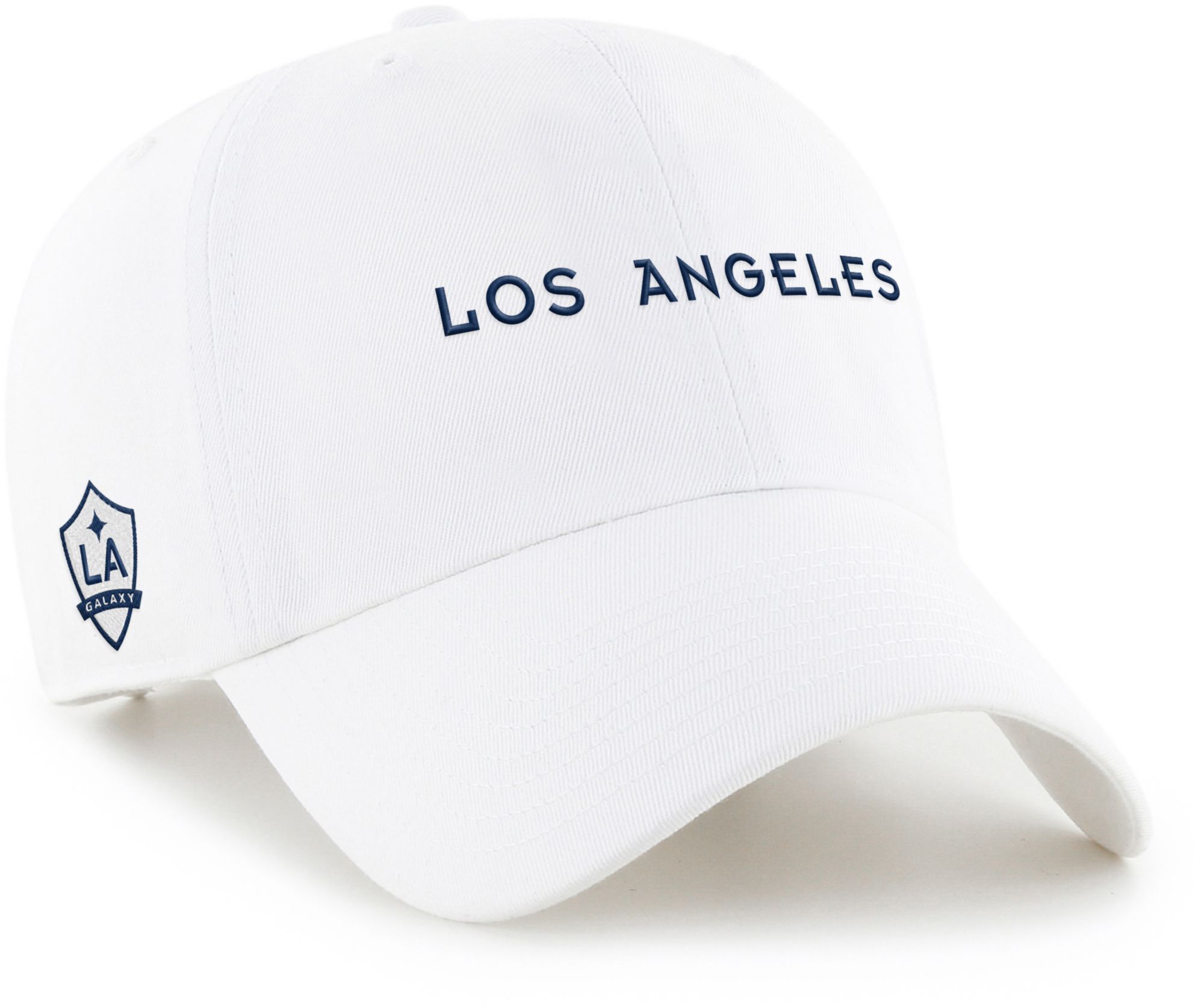 '47 Adult Los Angeles Galaxy White 2 Hit Clean Up Adjustable Hat product image