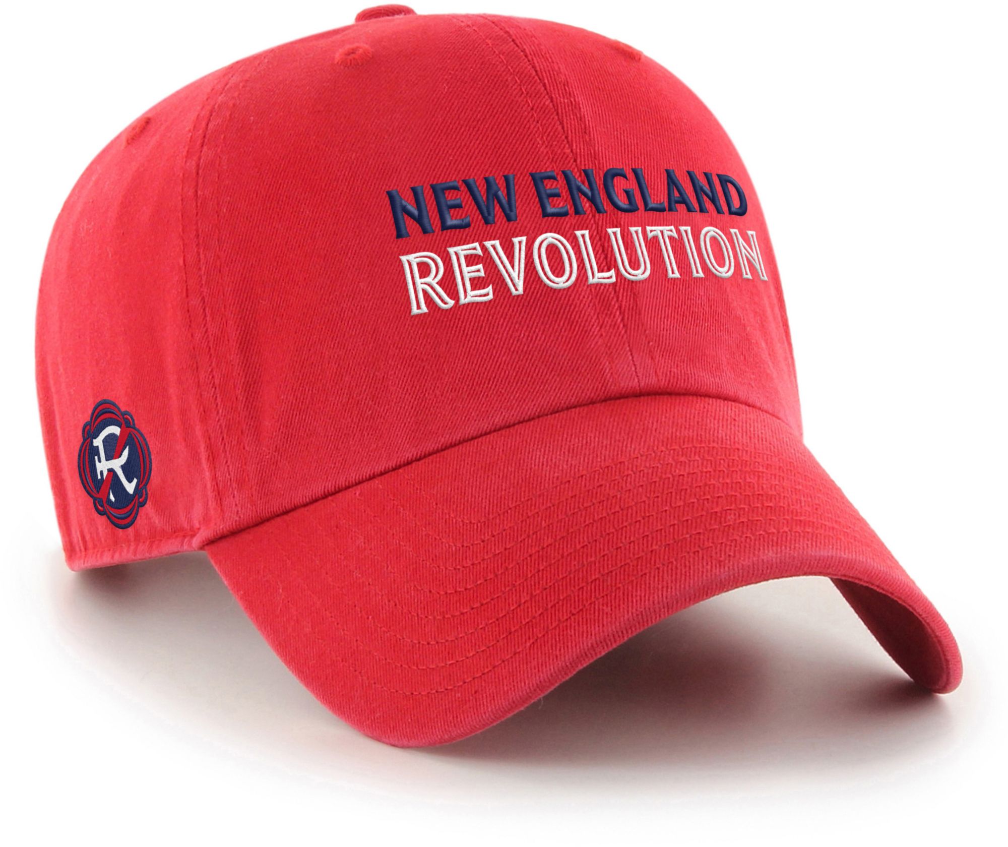 '47 Adult New England Revolution Red 2 Hit Clean Up Adjustable Hat product image