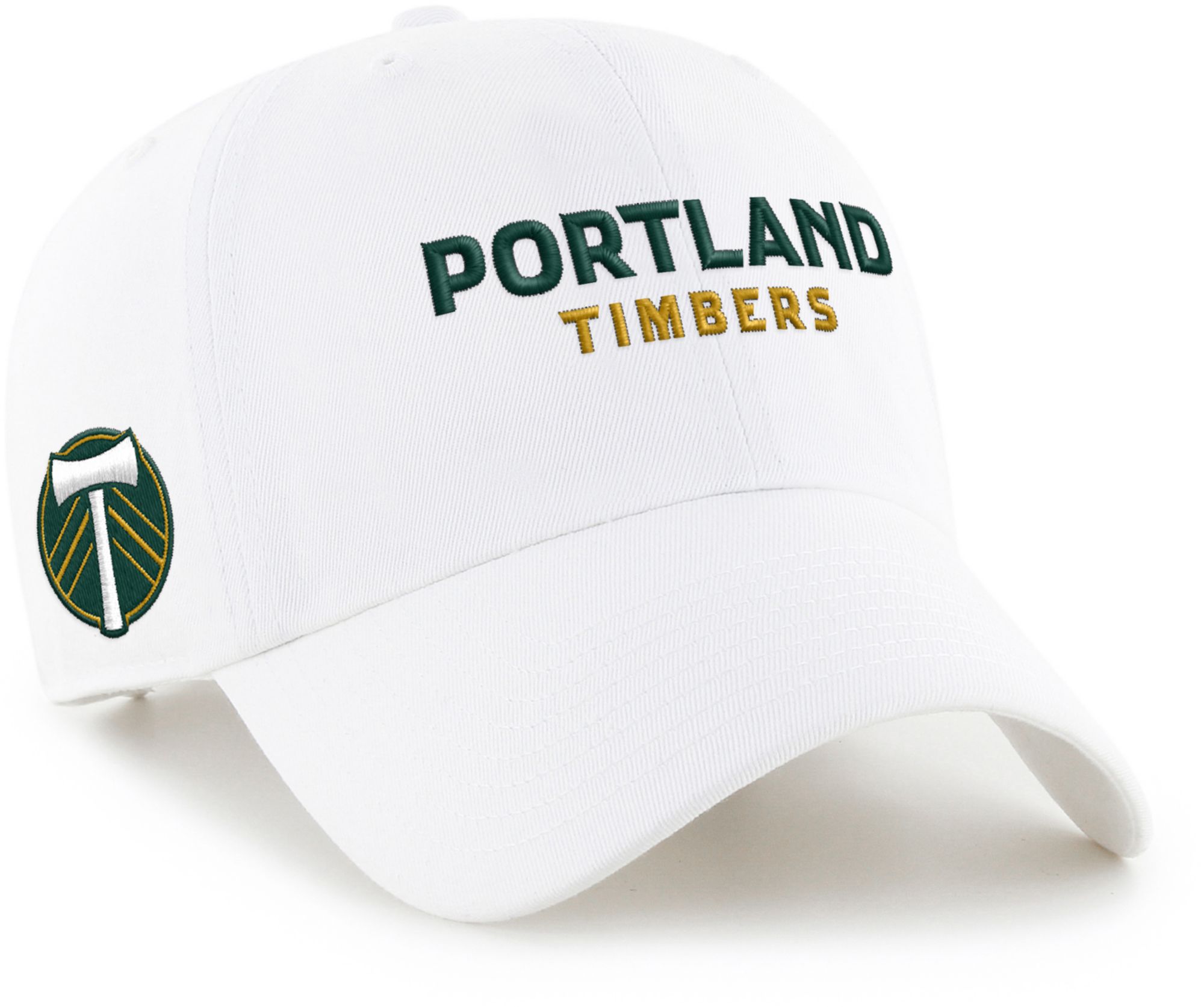 '47 Adult Portland Timbers White 2Hit Clean Up Adjustable Hat product image