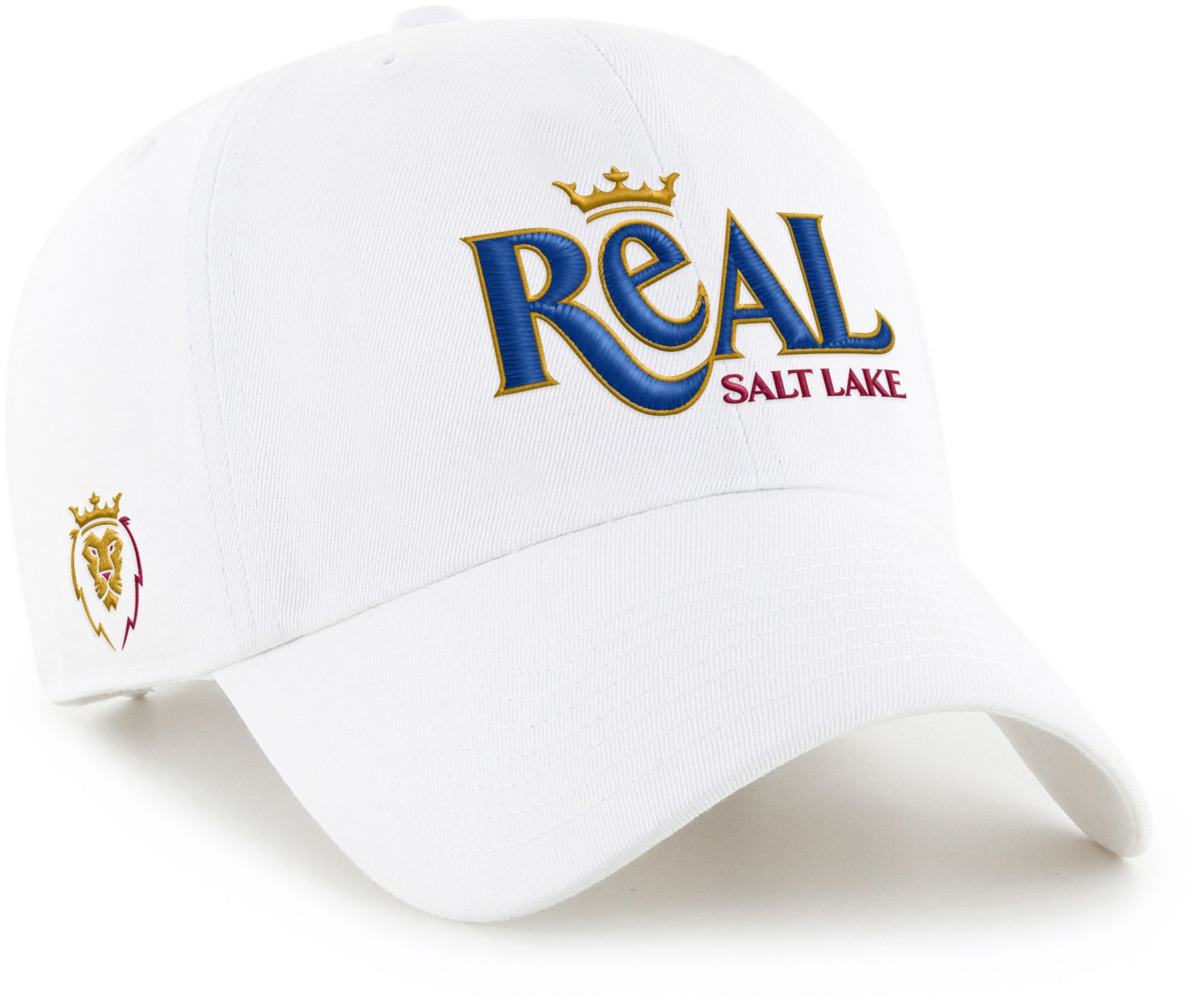 '47 Adult Real Salt Lake White 2 Hit Clean Up Adjustable Hat product image
