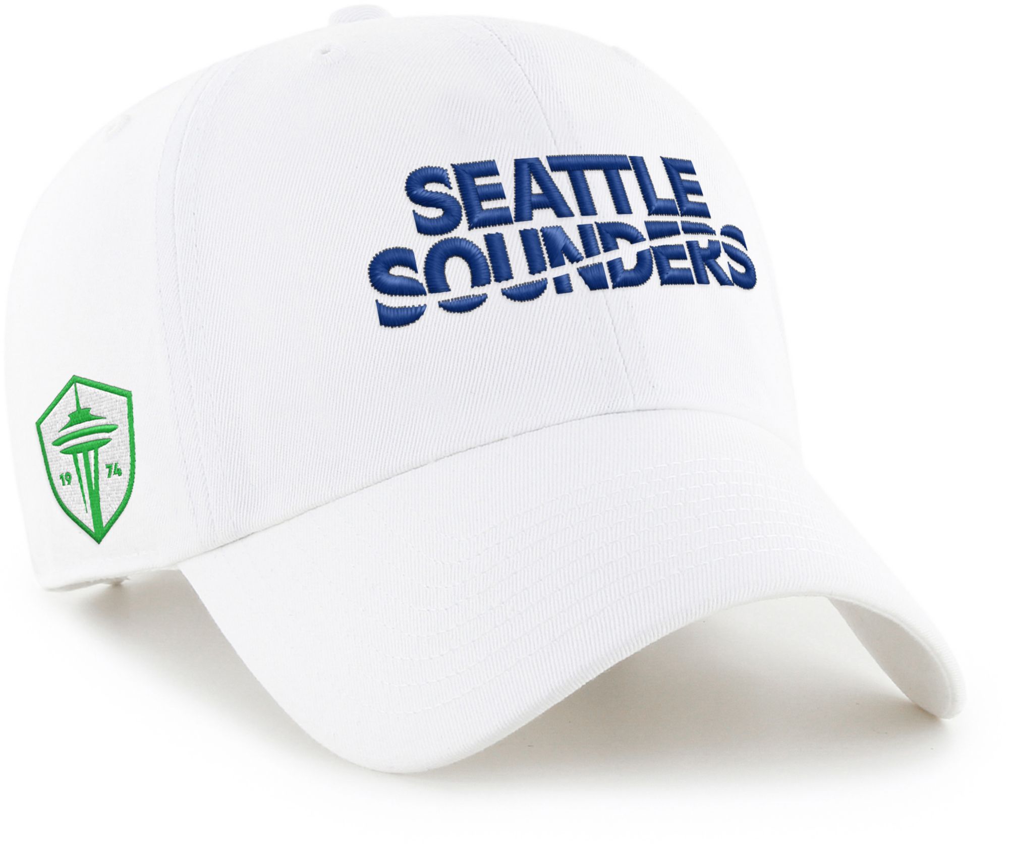 '47 Adult Seattle Sounders White 2Hit Clean Up Adjustable Hat product image