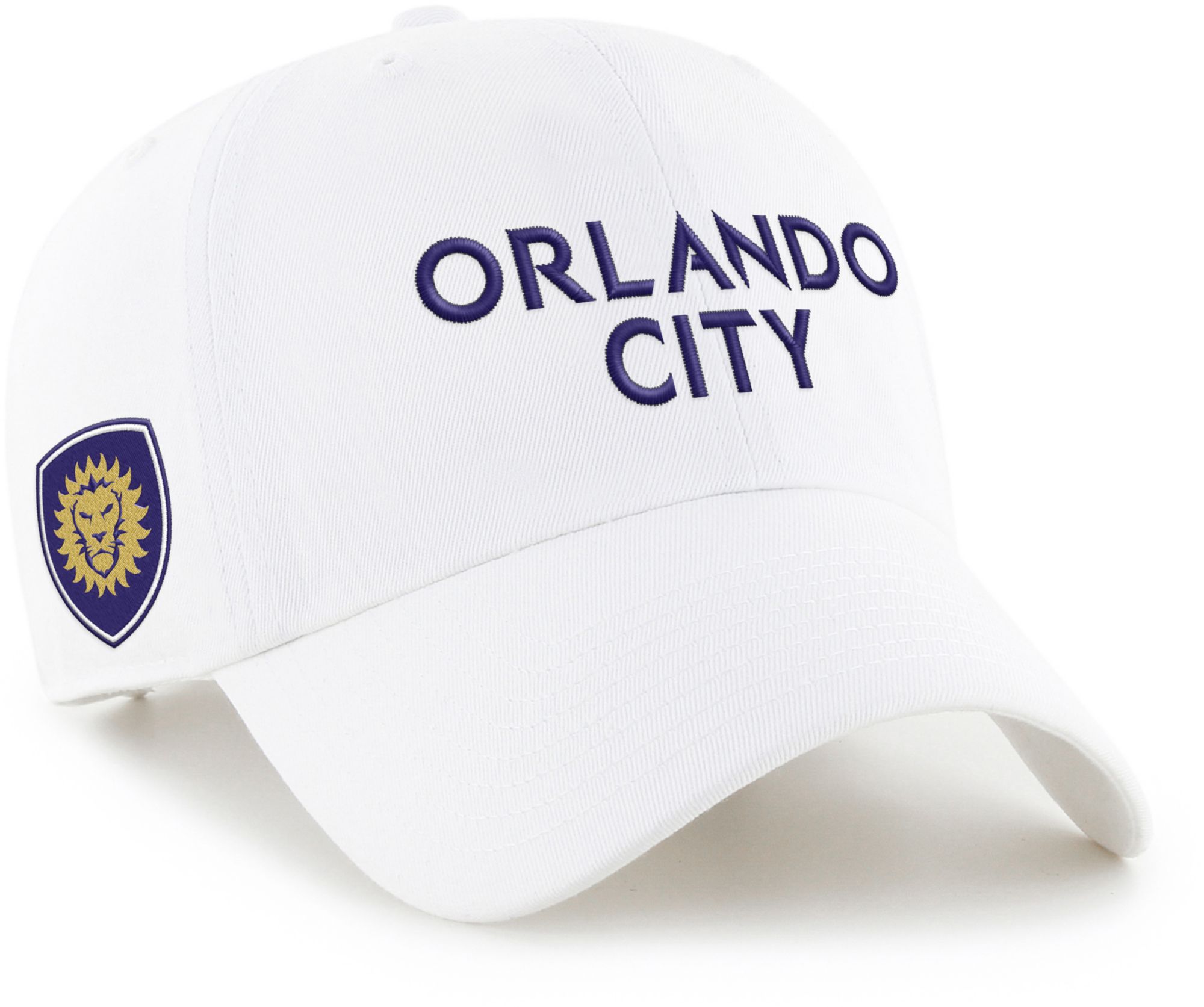 '47 Adult Orlando City White 2Hit Clean Up Adjustable Hat product image