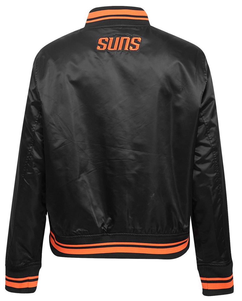 Pro Standard Women's Phoenix Suns Black Script Tail Satin Jacket product image