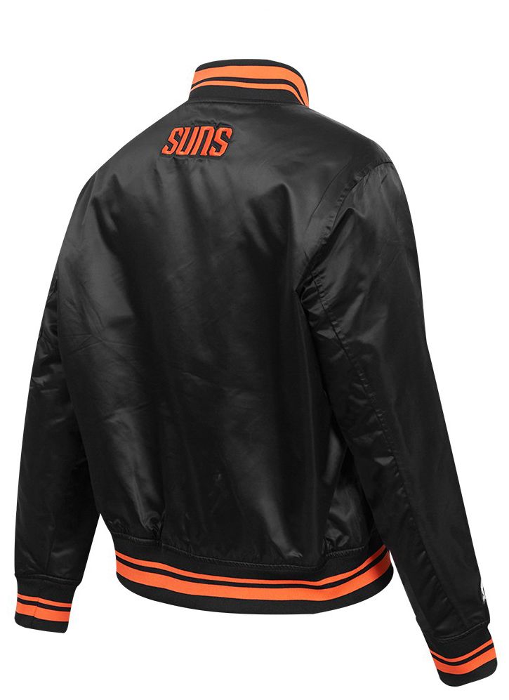 Pro Standard Women's Phoenix Suns Black Script Tail Satin Jacket product image