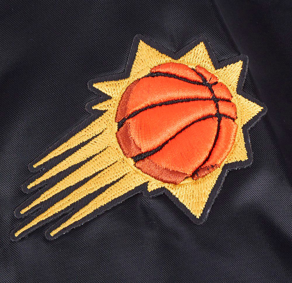 Pro Standard Women's Phoenix Suns Black Script Tail Satin Jacket product image