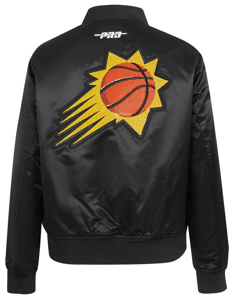Pro Standard Women's Phoenix Suns Black Game Day Classics Satin Jacket product image