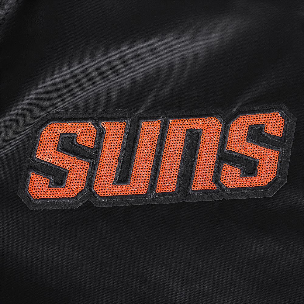 Pro Standard Women's Phoenix Suns Black Game Day Classics Satin Jacket product image