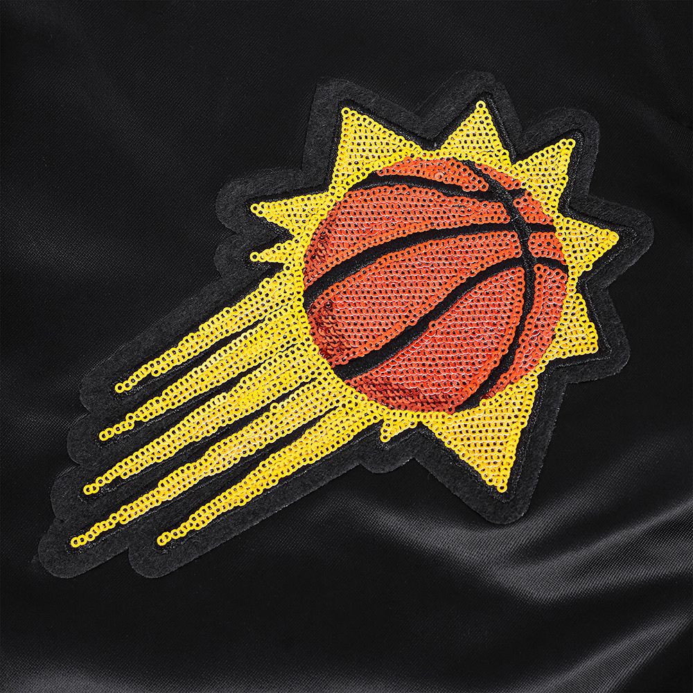 Pro Standard Women's Phoenix Suns Black Game Day Classics Satin Jacket product image