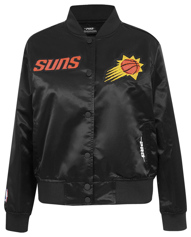 Pro Standard Women's Phoenix Suns Black Game Day Classics Satin Jacket product image