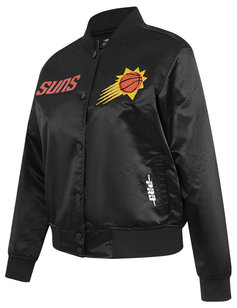 Pro Standard Women's Phoenix Suns Black Game Day Classics Satin Jacket product image