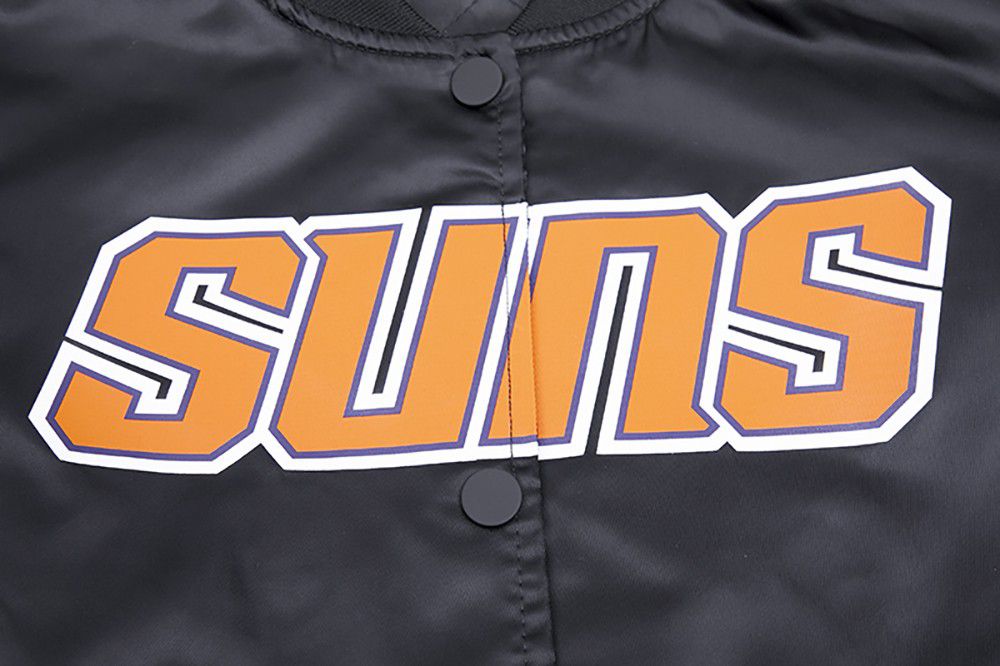 Pro Standard Women's Phoenix Suns Black Classic Satin Jacket product image