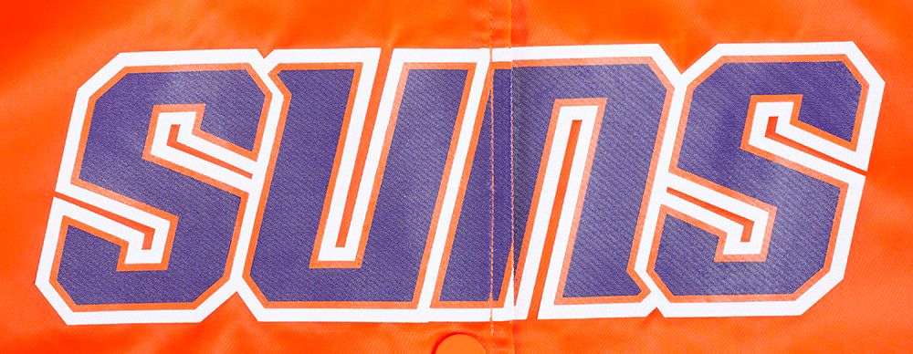 Pro Standard Women's Phoenix Suns Orange Classic Satin Jacket product image