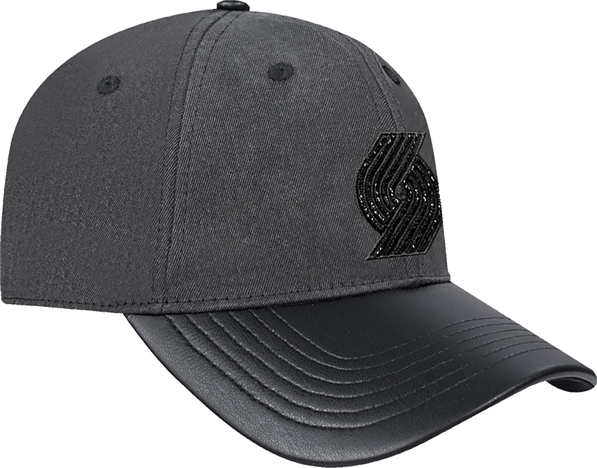 Pro Standard Women's Portland Trail Blazers Black Crystalline Strapback Hat product image