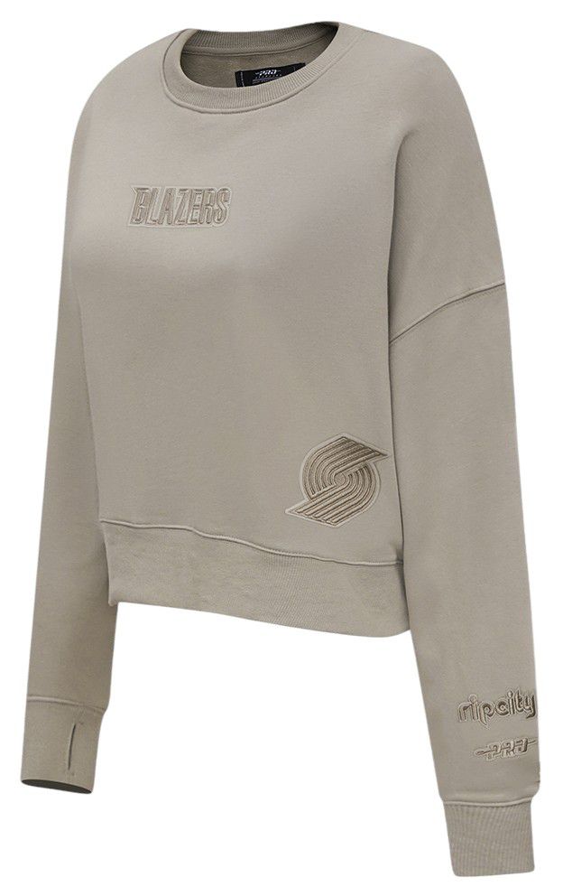 Pro Standard Women's Portland Trail Blazers Wingpsan Crewneck Sweatshirt product image