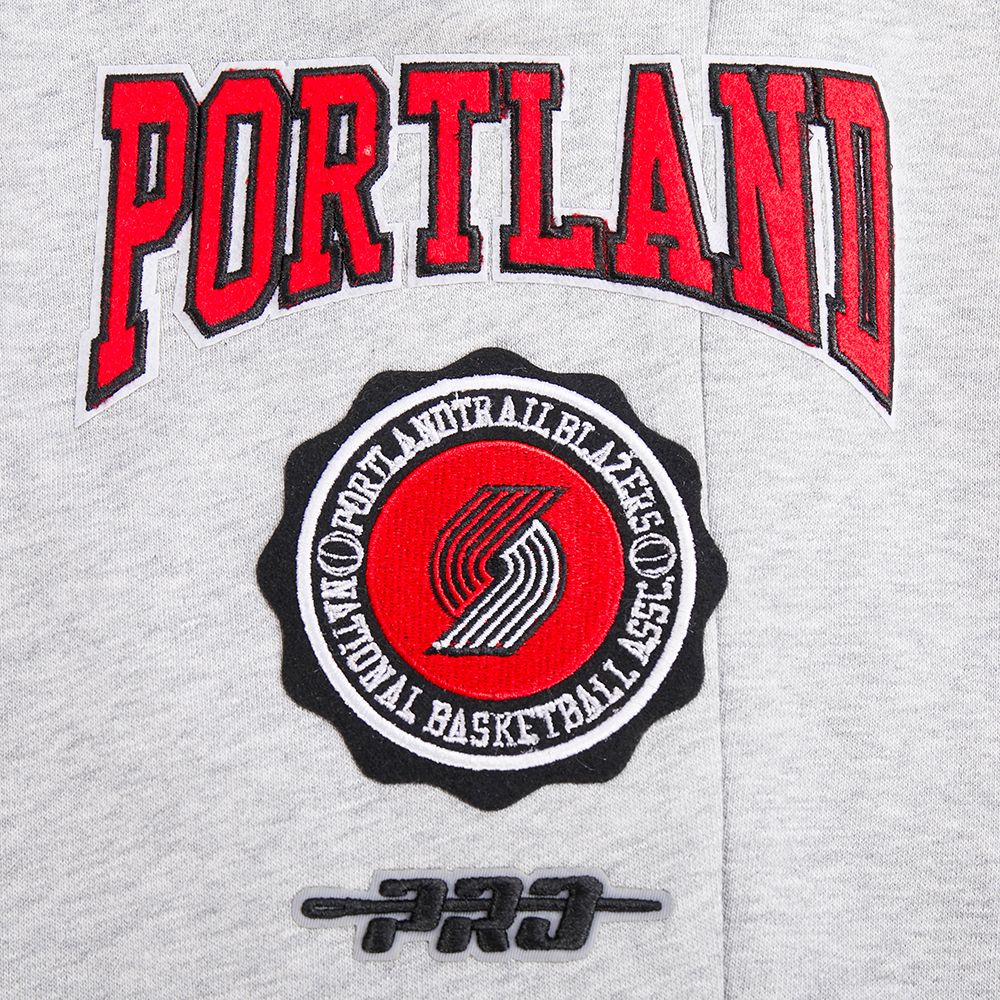 Pro Standard Women's Portland Trail Blazers Grey Crest Emblem Sweatpants product image