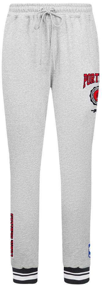 Pro Standard Women's Portland Trail Blazers Grey Crest Emblem Sweatpants product image