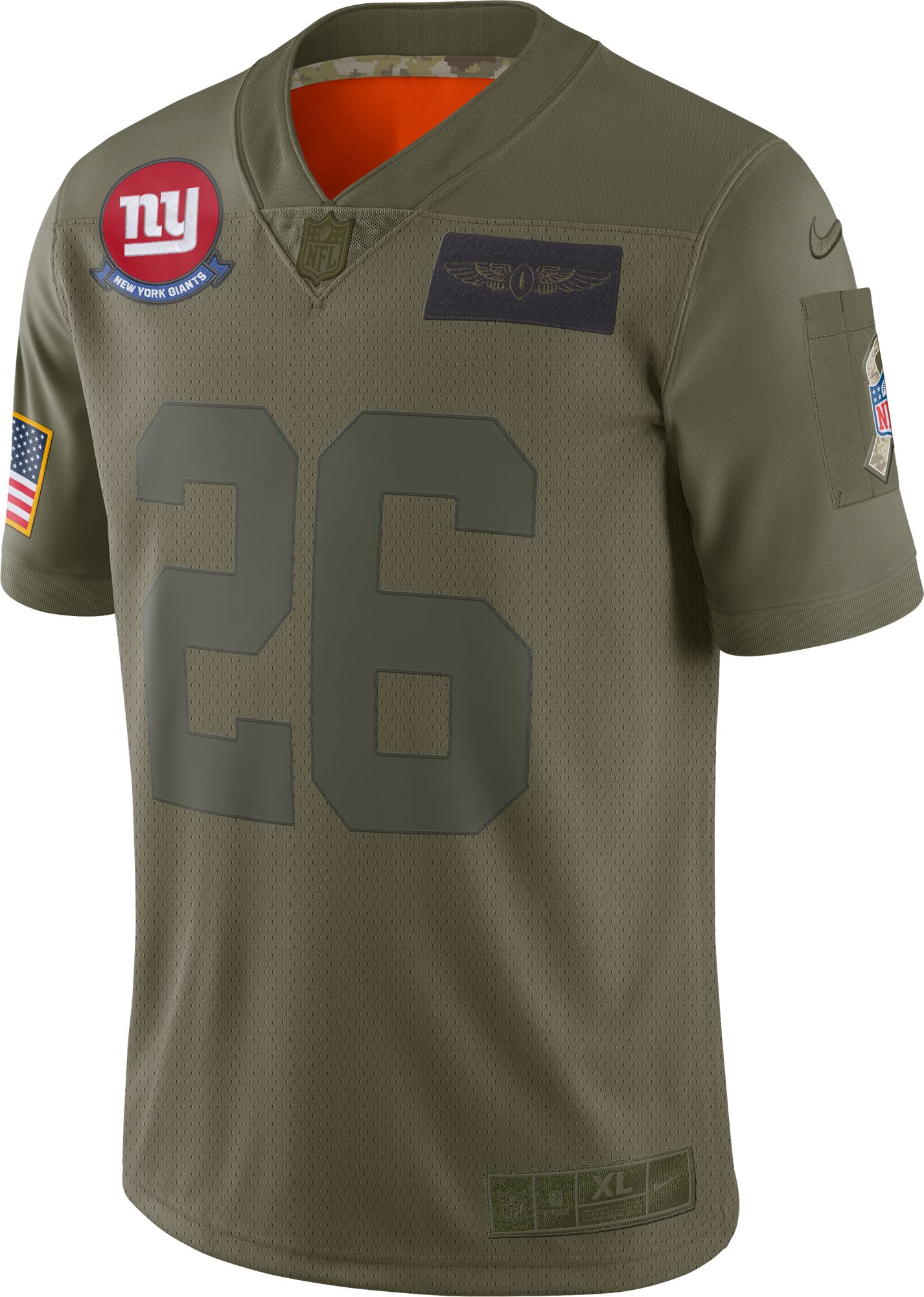 Women's Nike Odell Beckham Jr Camo New York Giants Salute to Service  Limited Jersey