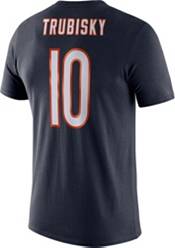 Nike Men's Chicago Bears Mitchell Trubisky #10 Logo Navy T-Shirt product image