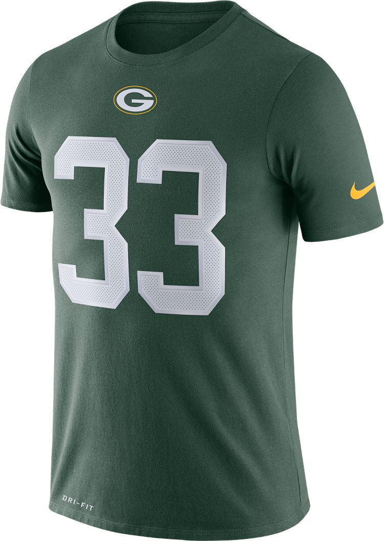 Nike Green Bay Packers No33 Aaron Jones Green Team Color Women's Stitched NFL Vapor Untouchable Limited Jersey