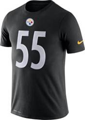 Nike Men's Pittsburgh Steelers Devin Bush #55 Black T-Shirt product image
