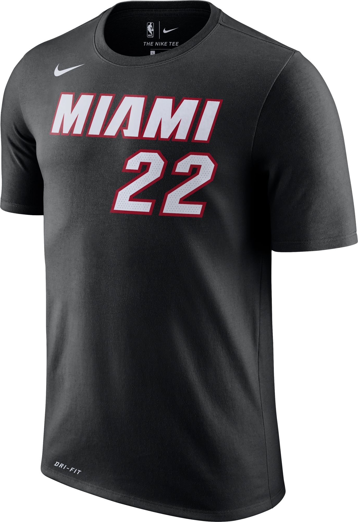 Nike Men's Miami Heat Jimmy Butler #22 Dri-FIT Black T-Shirt product image
