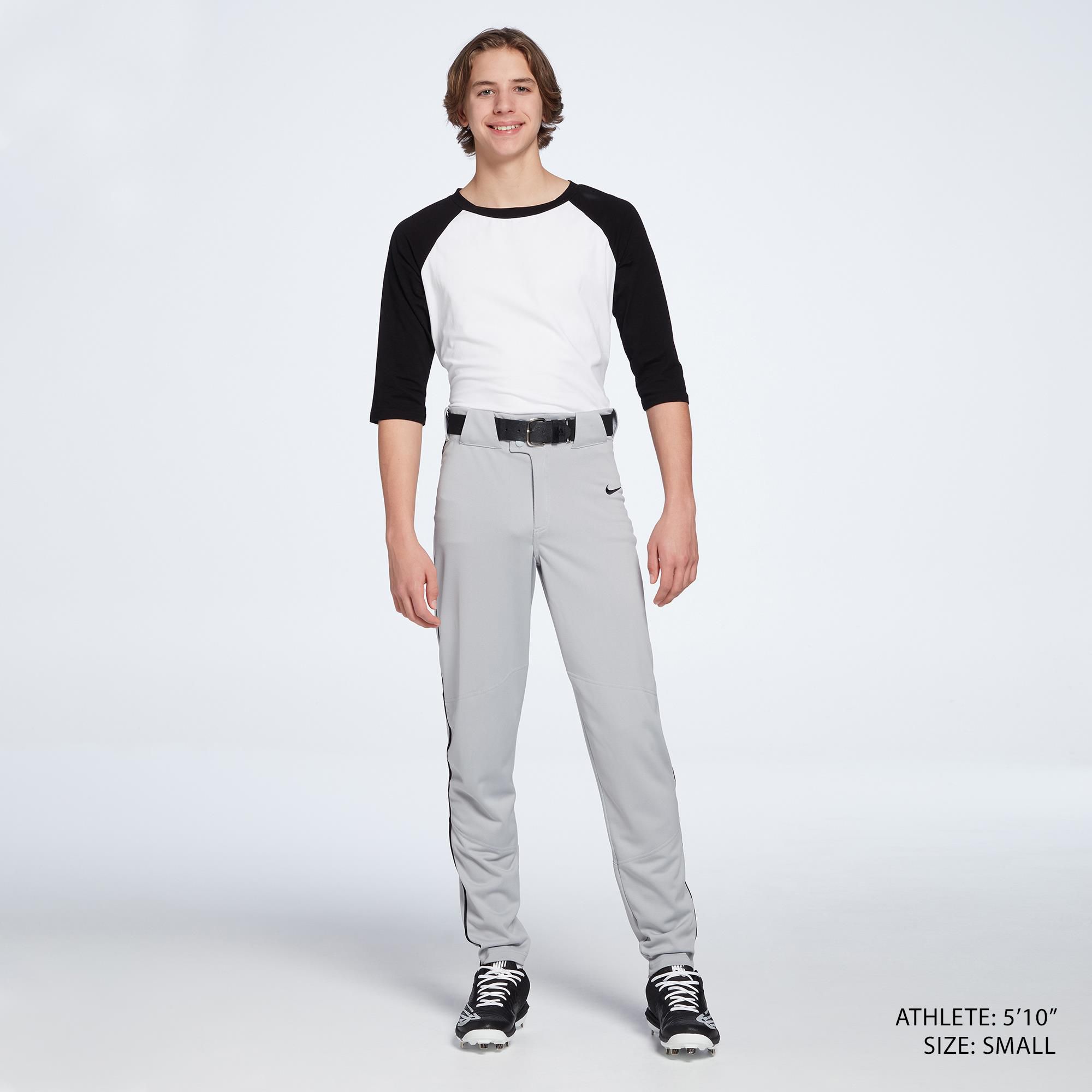 men's nike piped baseball pants