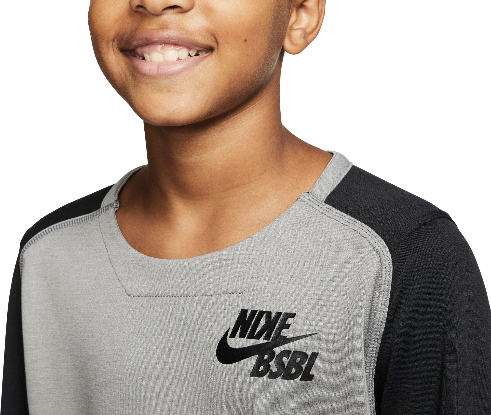 Nike Boys' 3/4 Sleeve Baseball Top