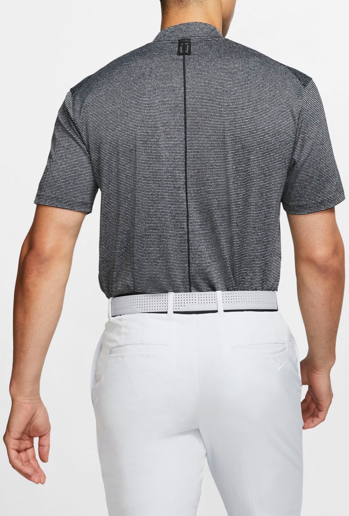 tiger woods mock neck polo