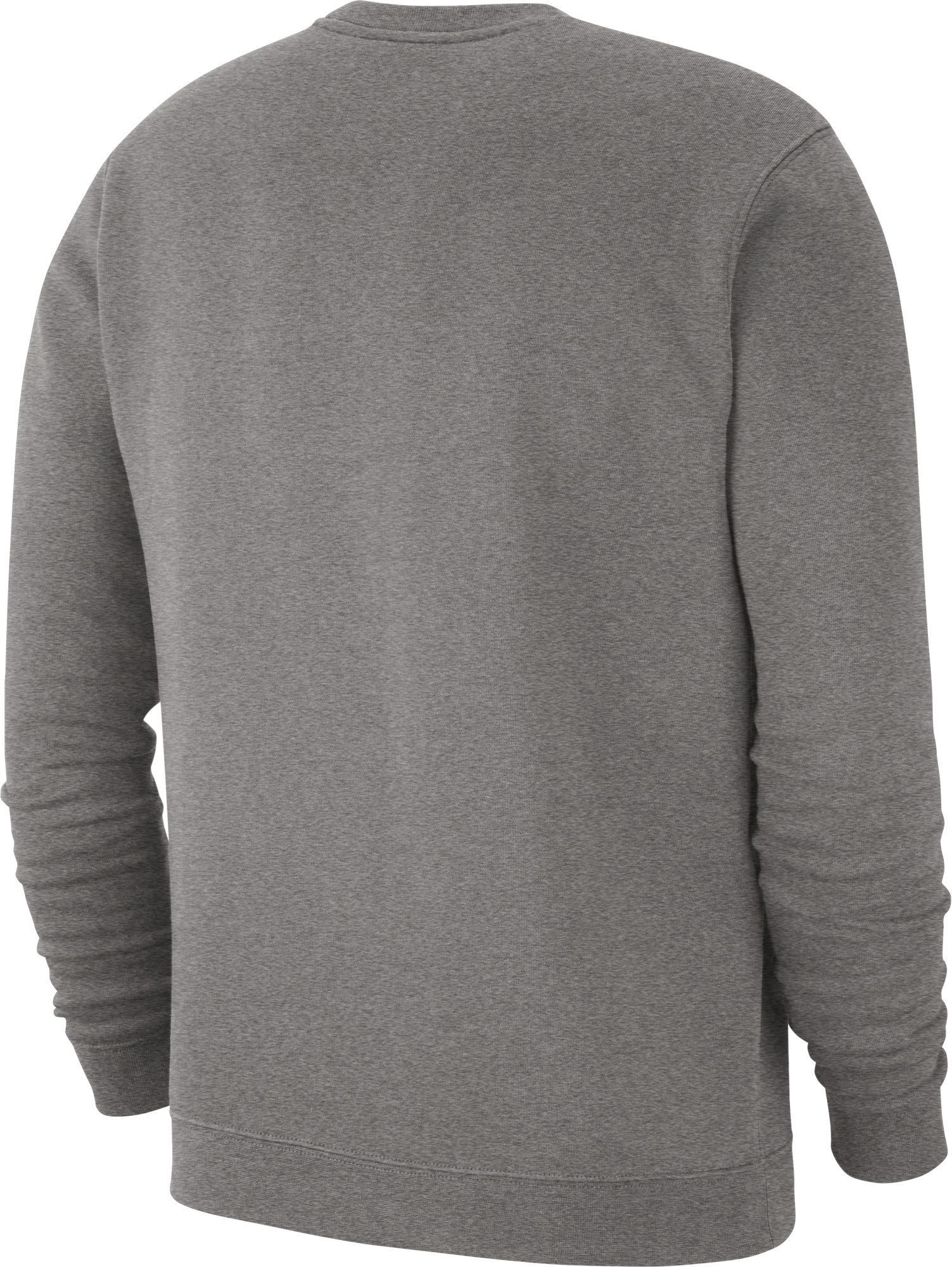 Nike Men's Kansas State Wildcats Grey Club Fleece Crew Neck Sweatshirt product image