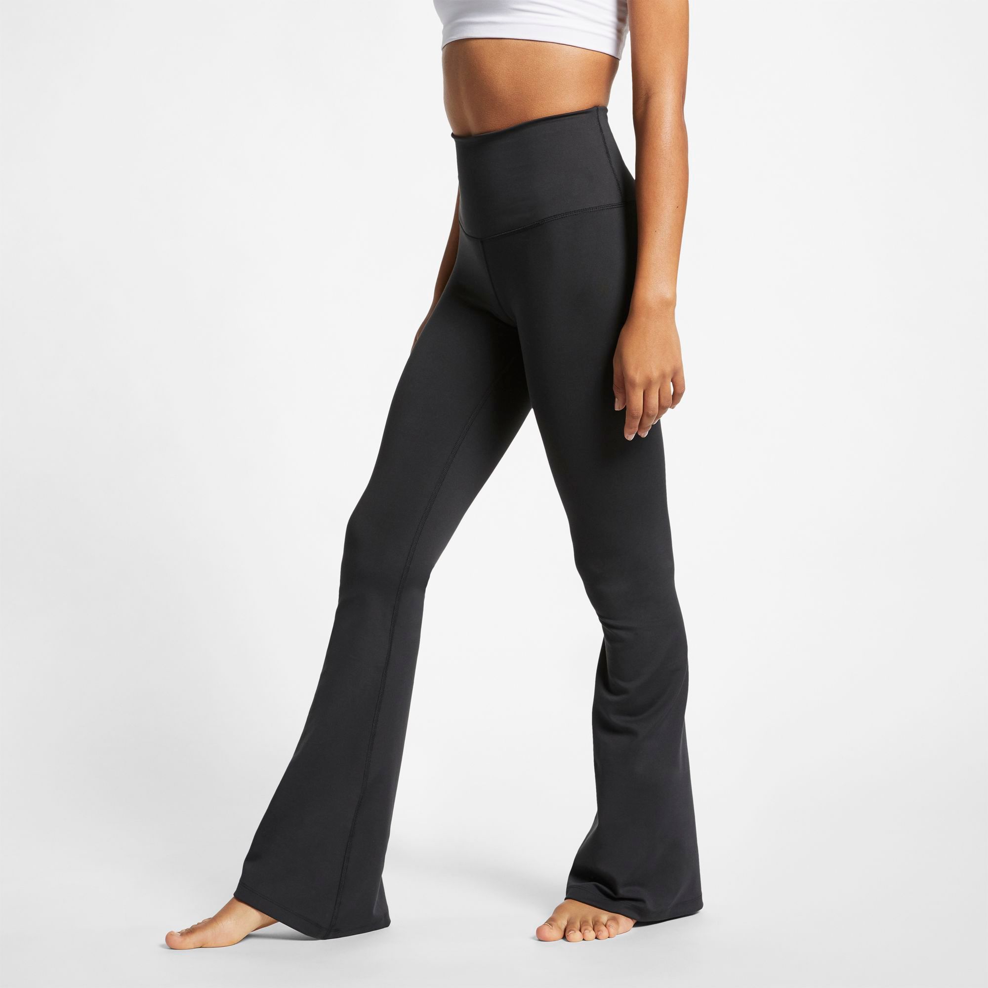 low rise flare leggings