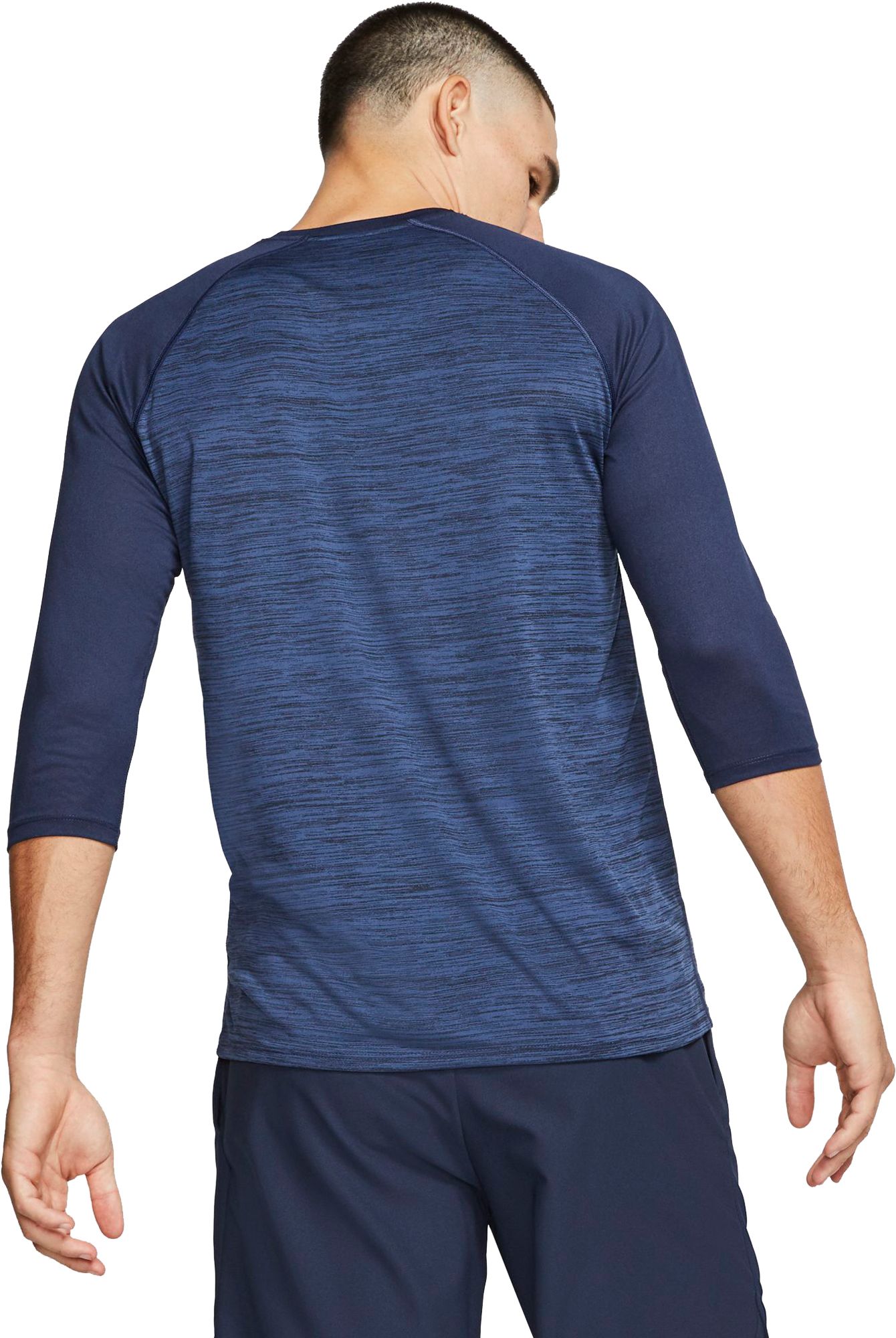 nike game men's long sleeve baseball top