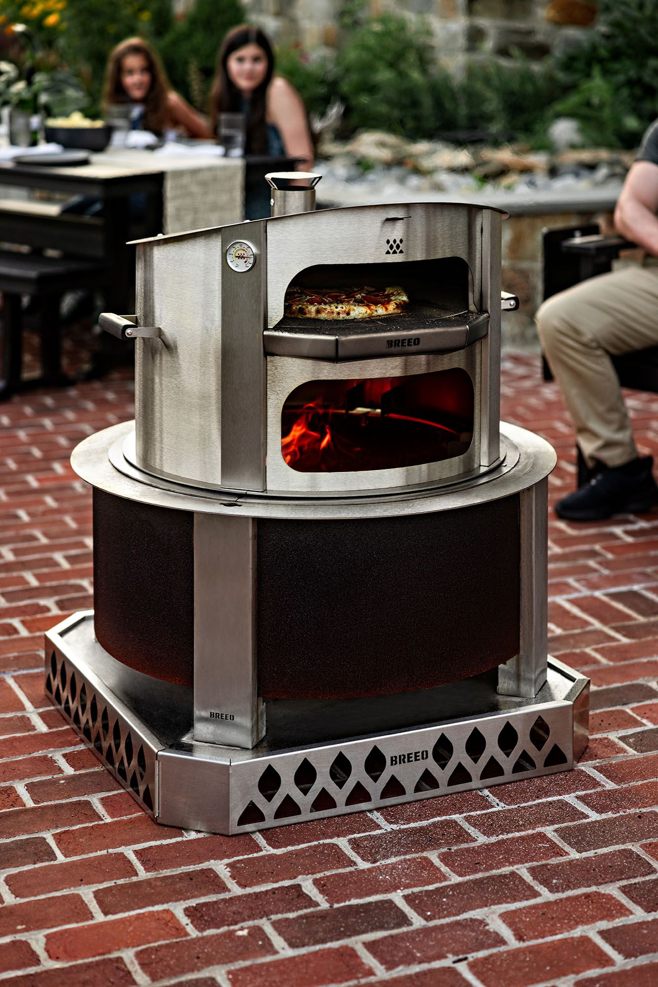 Breeo Live-Fire Stainless Steel Pizza Oven product image