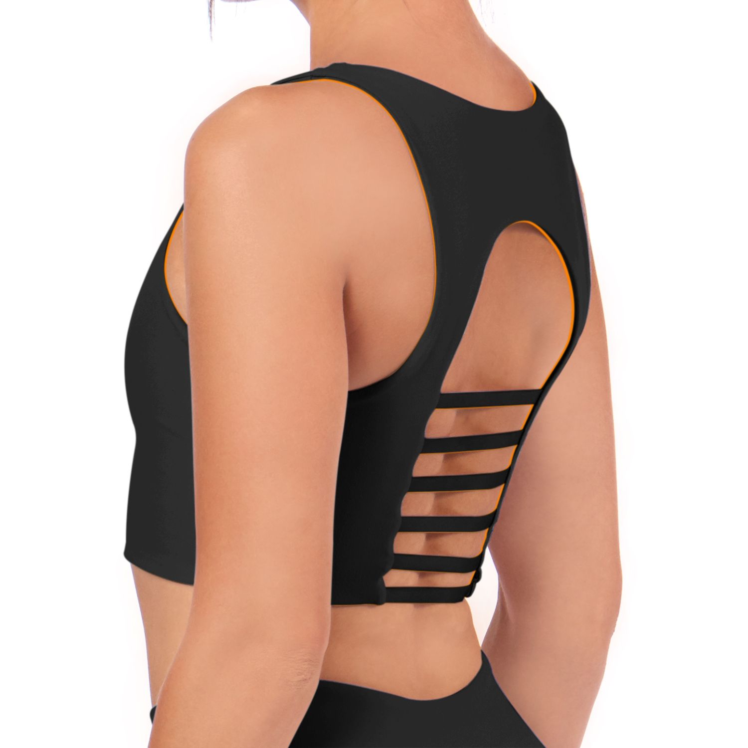 Certo Women's Tennessee Volunteers Black Strappy Bra product image